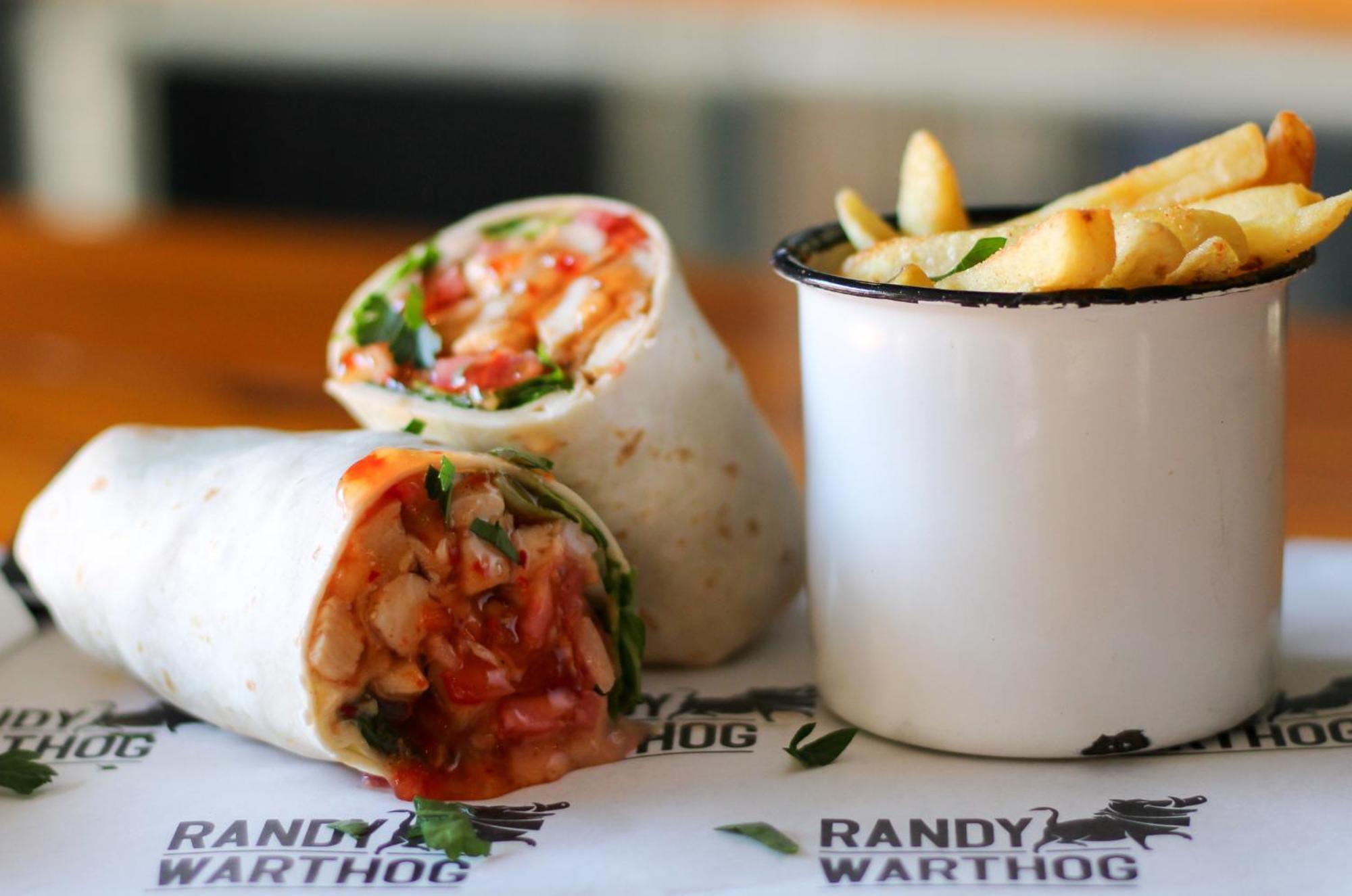 Never At Home Green Point Cape Town Eksteriør bilde A wrap and chips